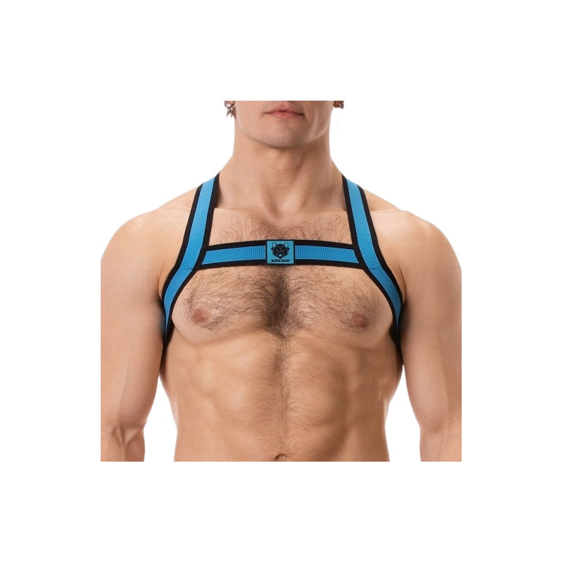 Barcode Berlin Harnais élastique Colin Bleu